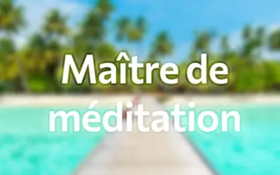 Maître de méditation de pleine conscience