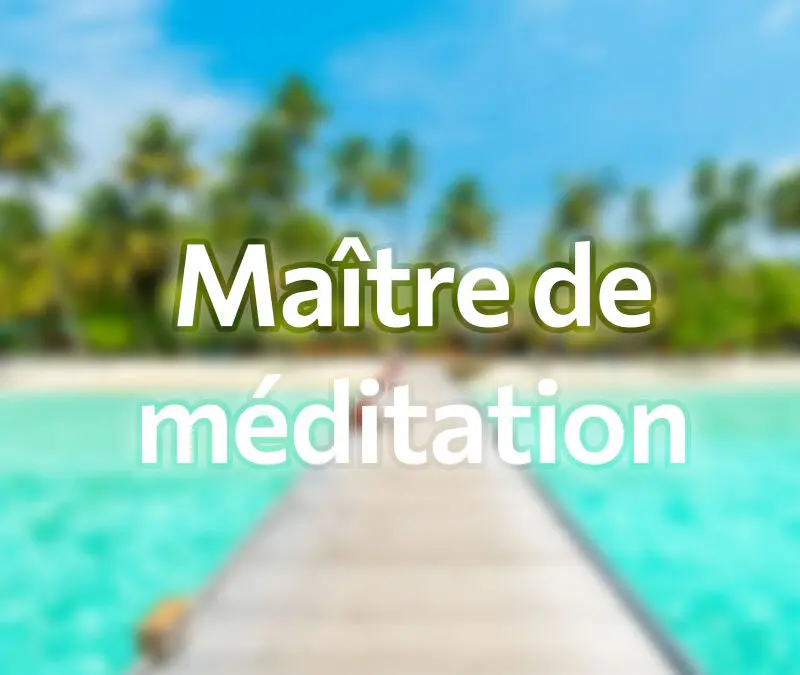 Maître de méditation de pleine conscience