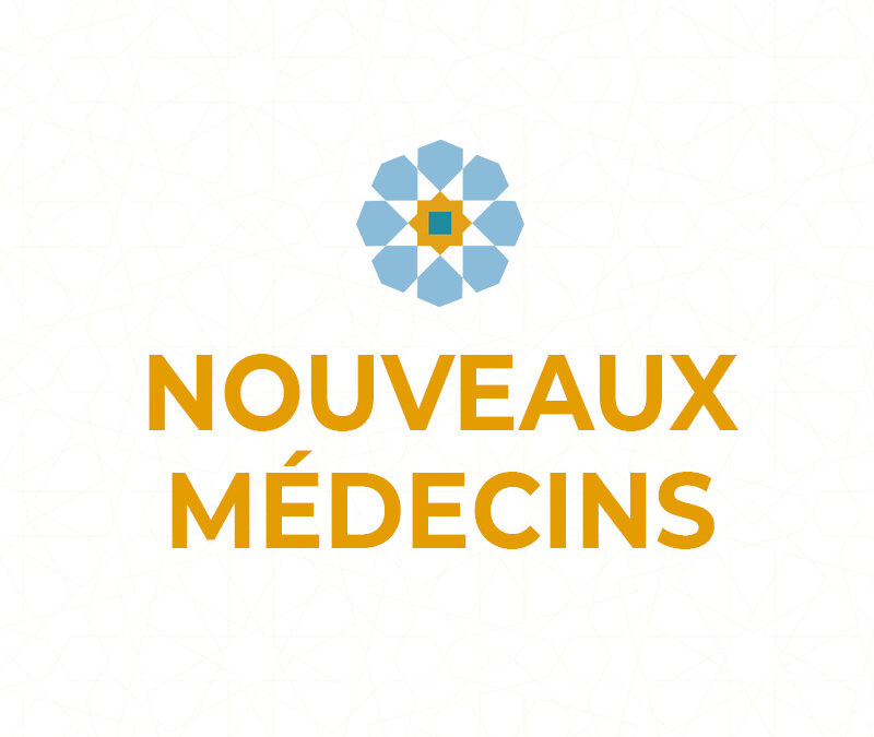 2 nouveaux médecins en octobre